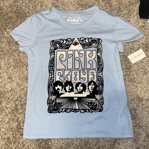 NWT Lucky Brand Pink Floyd Graphic T-Shirt Size Medium - Picture 4 of 10